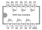 icom civ yaesu kenwood k3 kx3 rs232 to TTL level converter 7404 hex inverters for arduino attiny